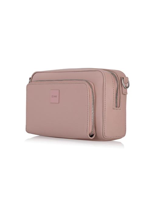 Mała różowa torebka cross body TOREC 0904 34 W24 OCHNIK