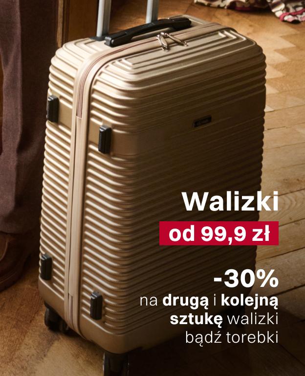 Walizki kabinowe już od 99,9 zł