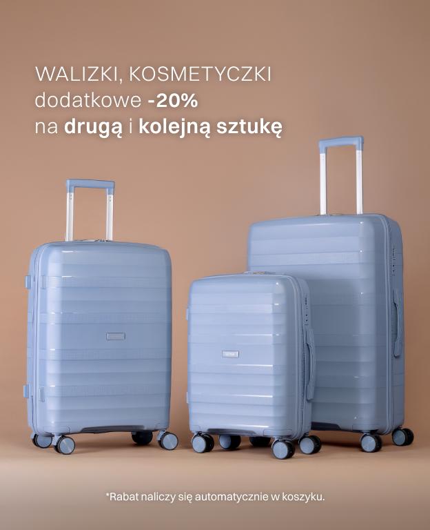 Walizki i kosmetyczki podróżne 