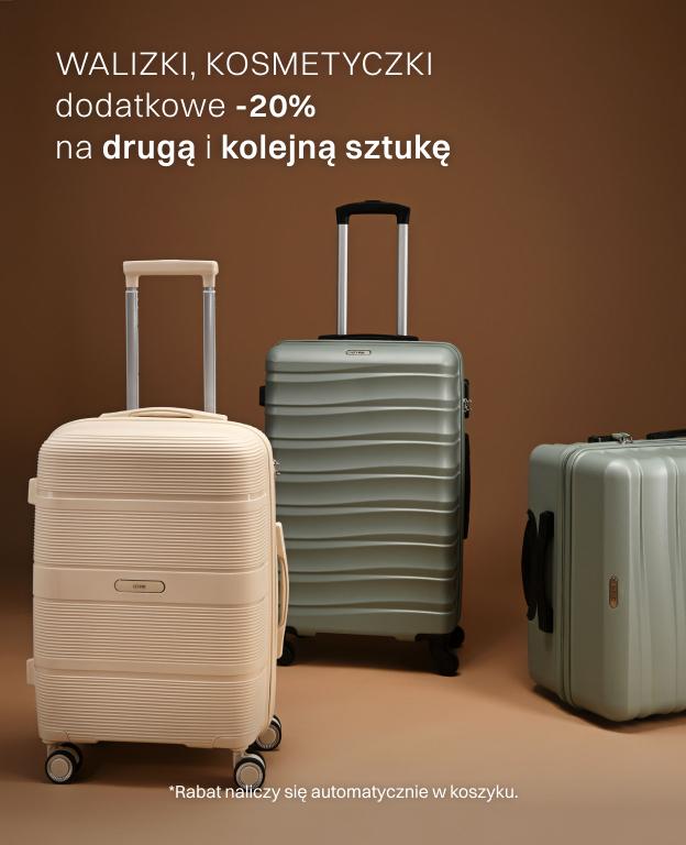 Walizki i kosmetyczki podróżne 