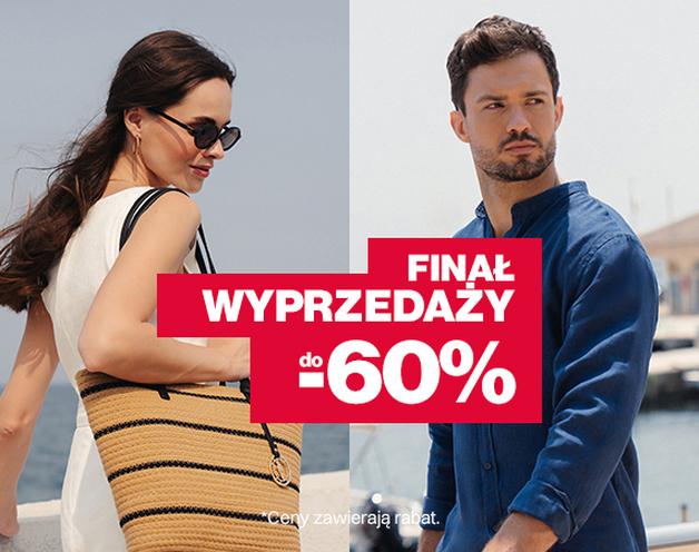FINAŁ WYPRZEDAŻY do -60%