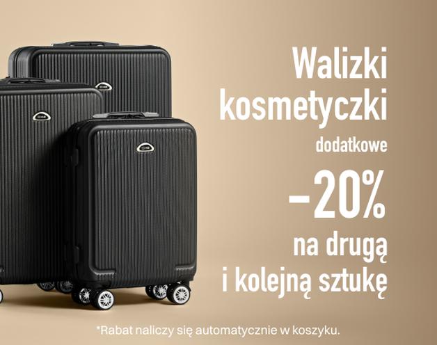 WALIZKI, KOSMETYCZKI