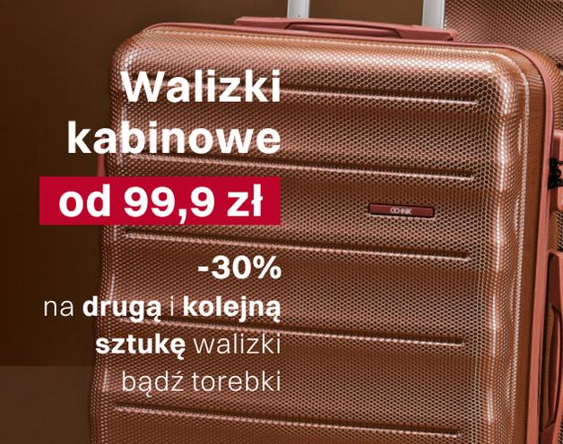 Walizki kabinowe od 99,9