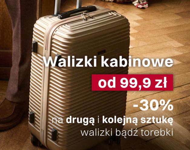 Walizki kabinowe od 99,9