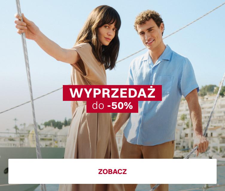 wyprzedaż do -50%