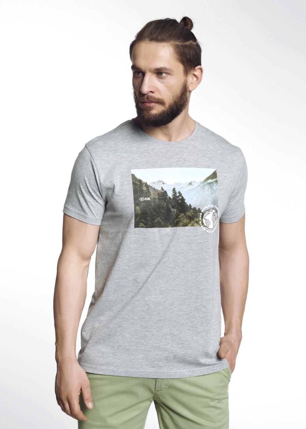 T-shirt męski TSHMT-0059-91(W21)