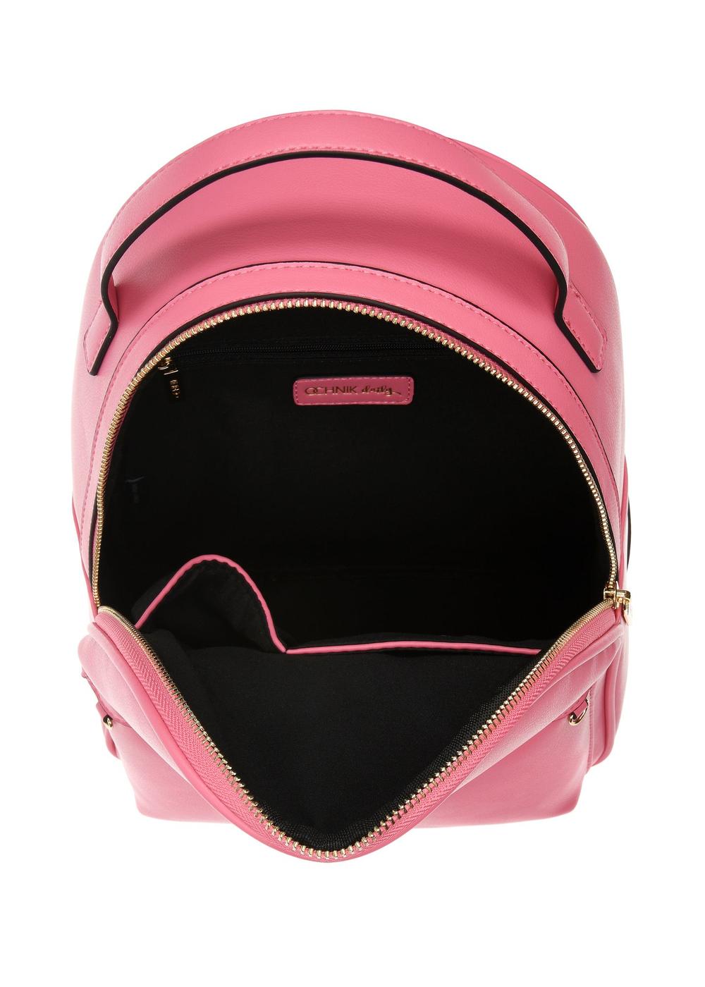 Różowy plecak damski z imitacji skóry TOREC-0920-31(W24)