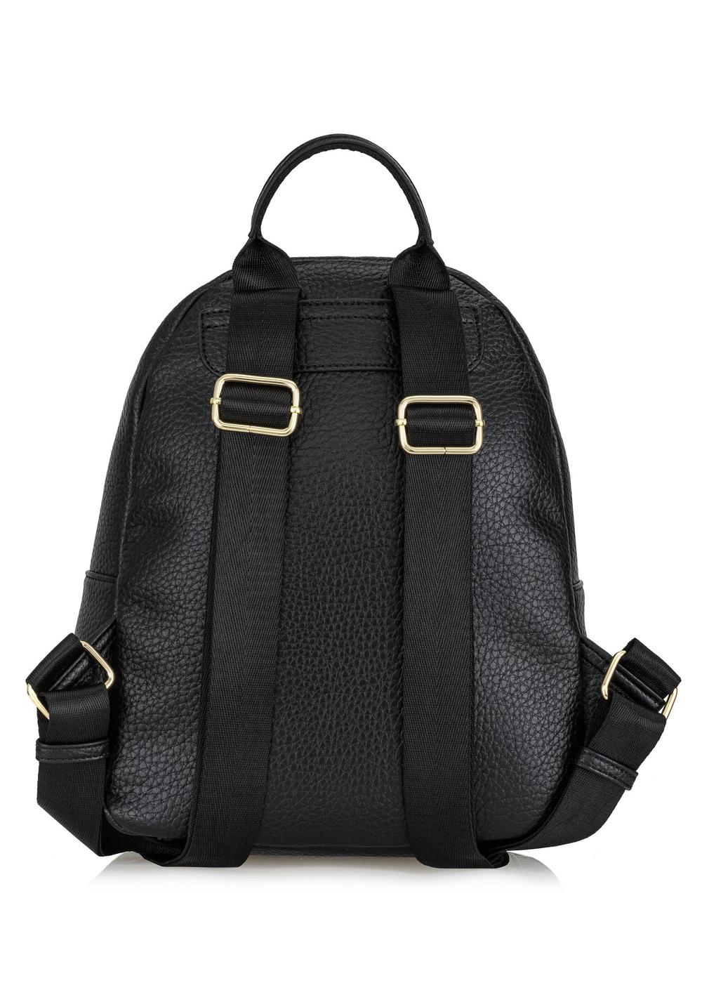 Small black women s backpack TOREC 0996 99 Z24