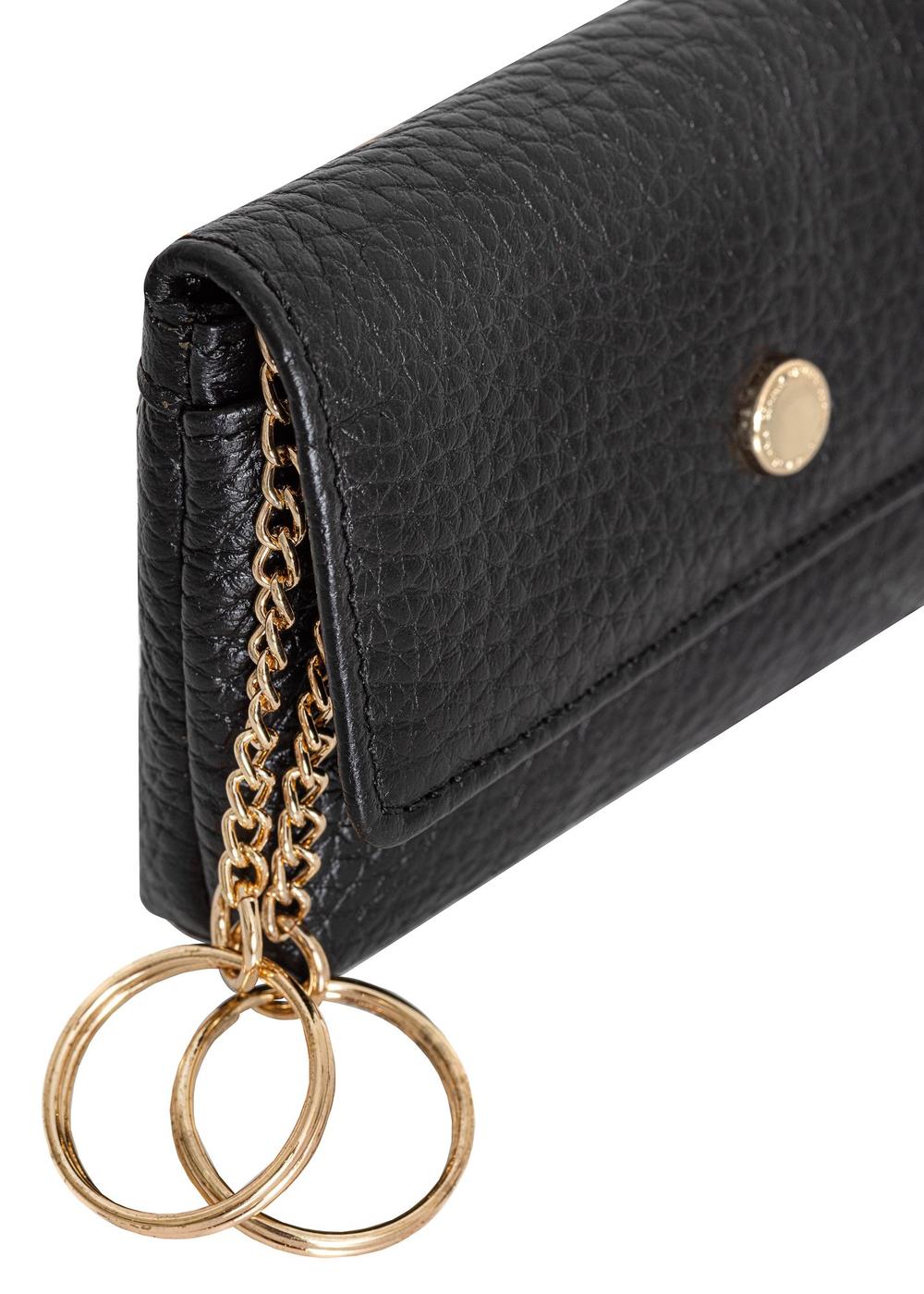 Black and gold wallet womens best sale