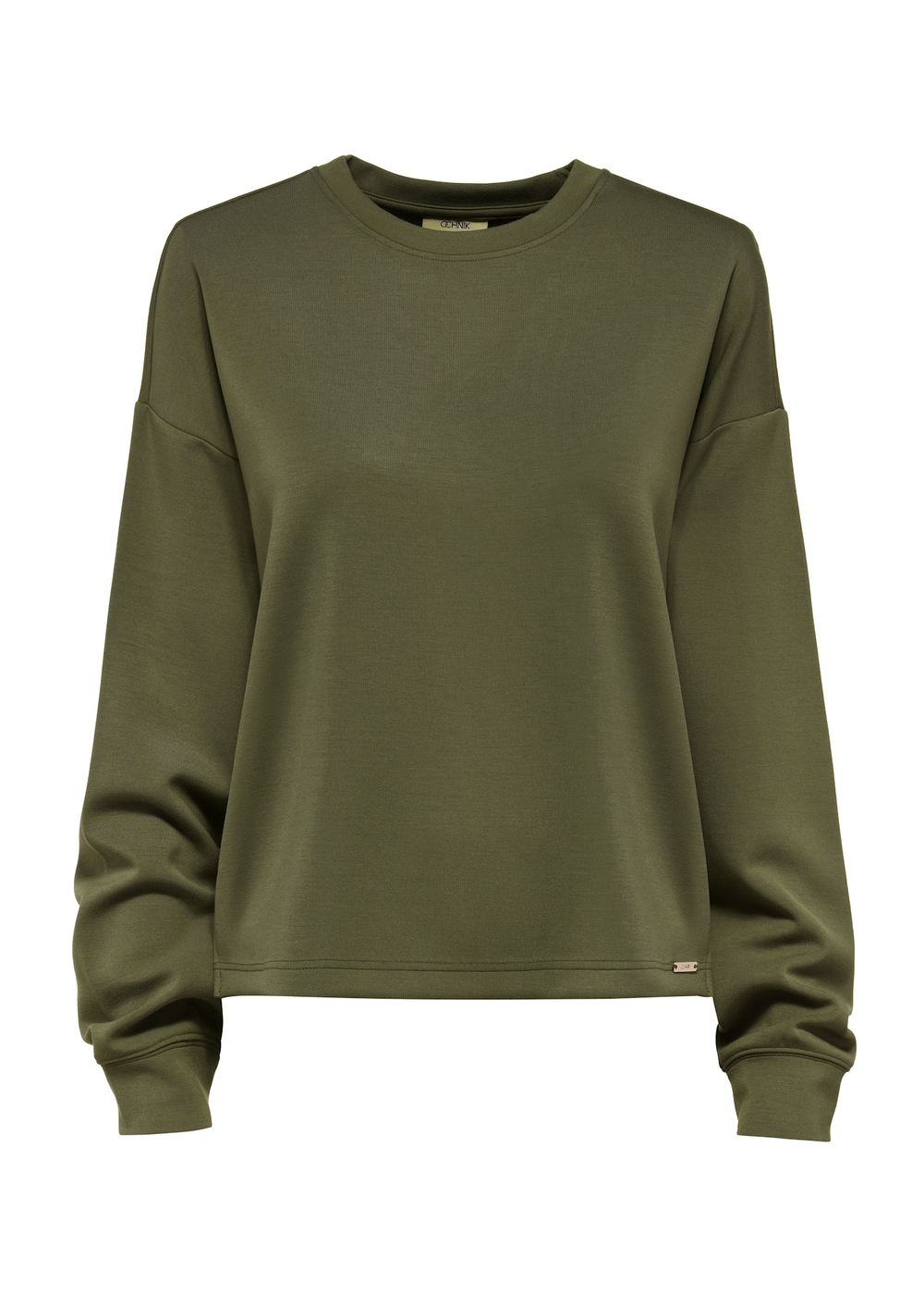 Bluza damska khaki BLZDT-0112-55(W25) | OCHNIK