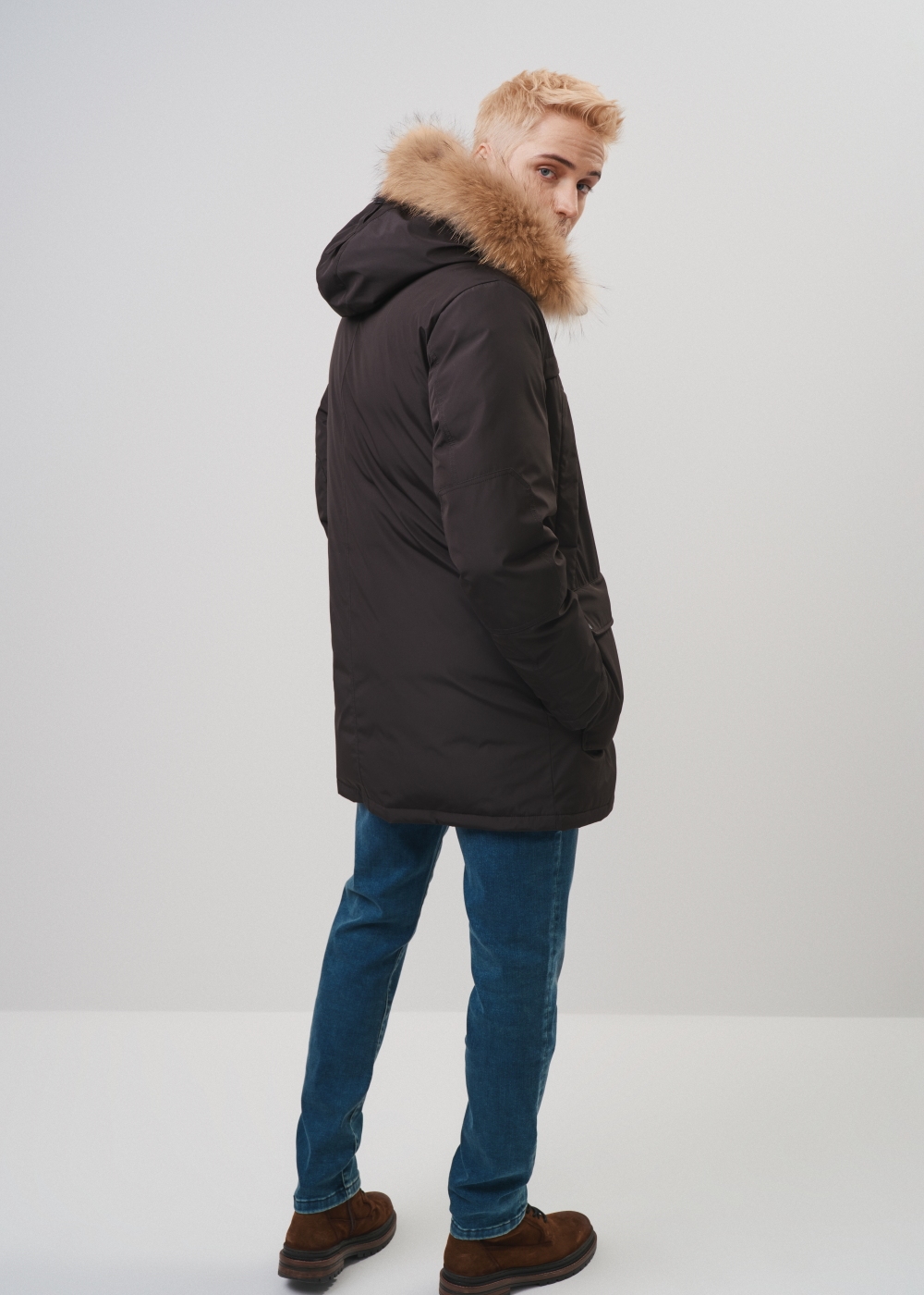 ナツ KURTKA DAMSKA Z KAPTUREM KURDT-0334 98 Z23 - Yes Collection