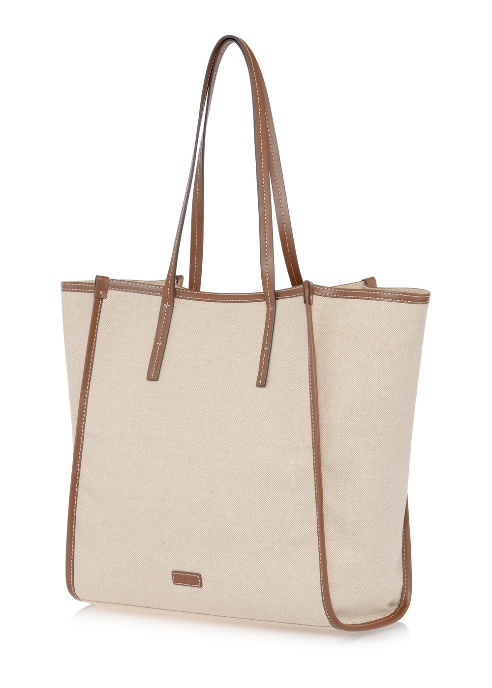 Torikaです Duża torebka damska ze skórzanymi paskami TORES-0930-81(W23