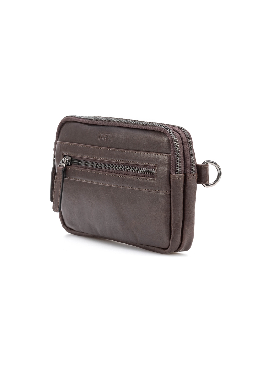 れんノマック Brązowa skórzana nerka męska TORMS-0462-89(Z25) | OCHNIK