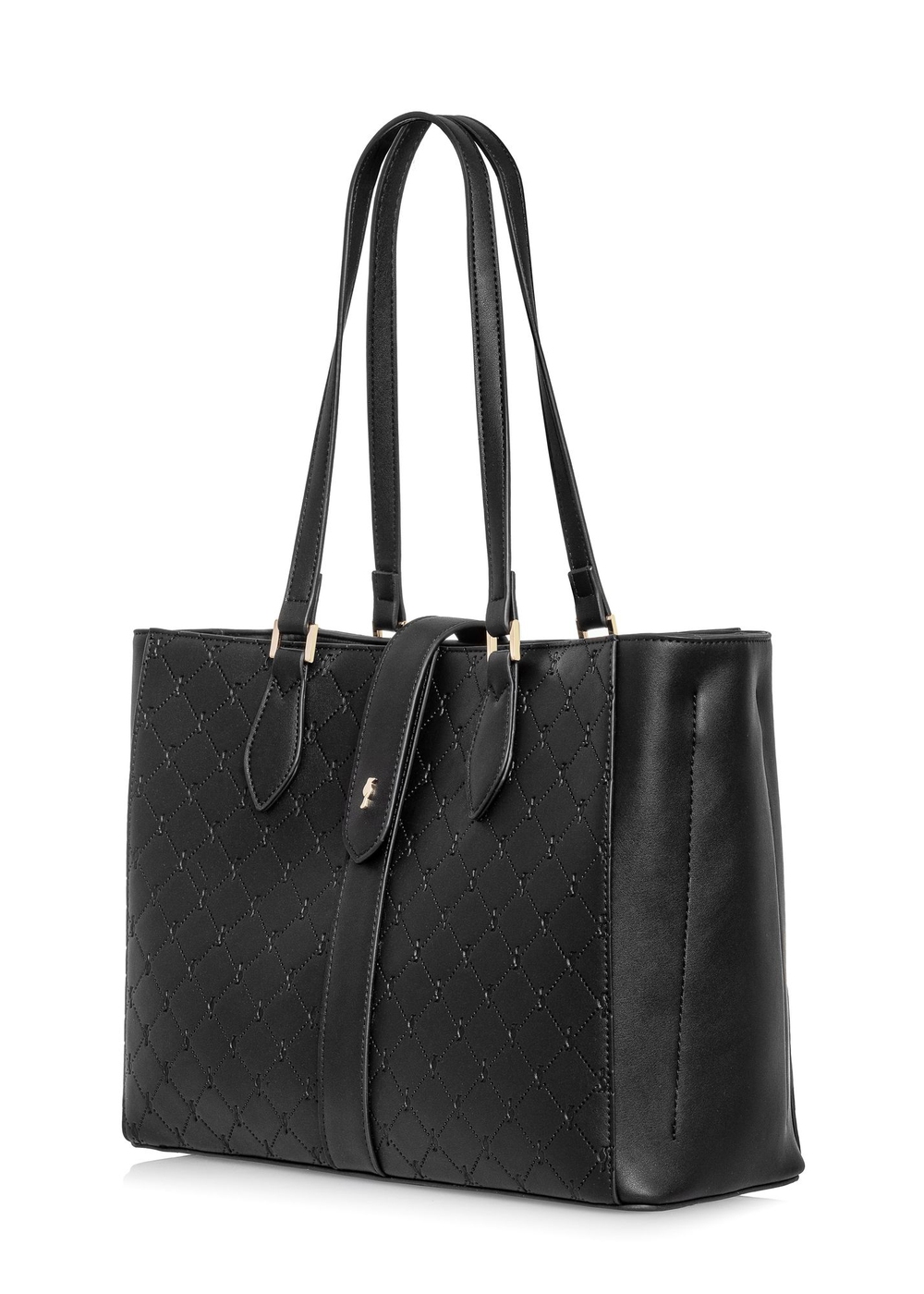 user_a01c94ccページ Czarna torebka damska z monogramem TOREC-0831-99(Z23) | OCHNIK