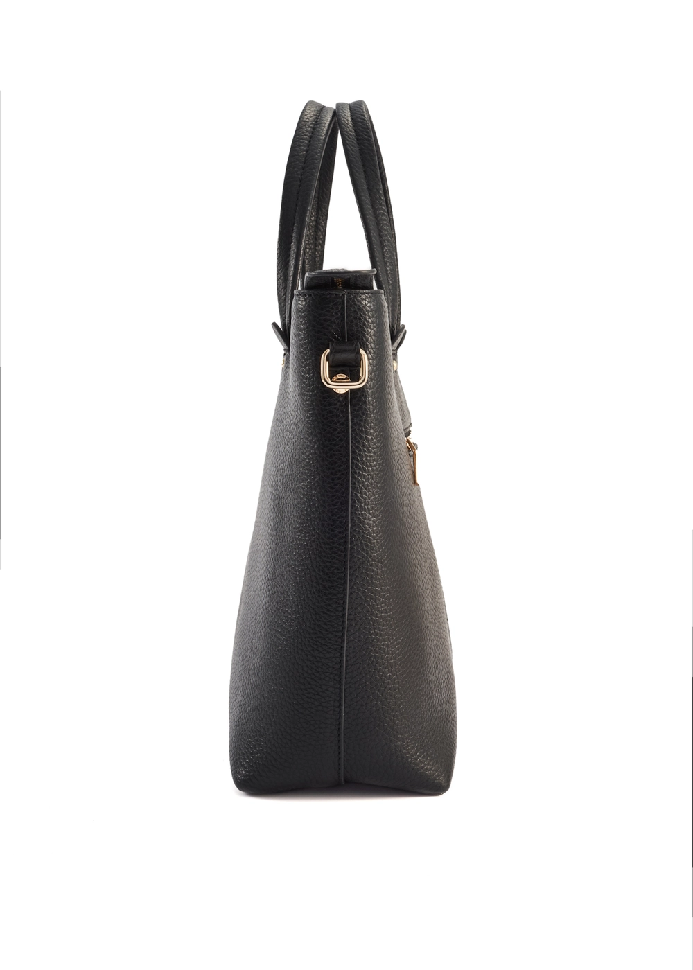 user_242dea43　様 Czarna torebka zdobiona srebrnymi nitami NASIRA