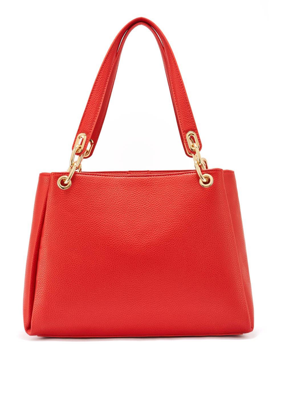 Czerwona damska torebka z imitacji skóry TOREC-0998-42(W25) | OCHNIK