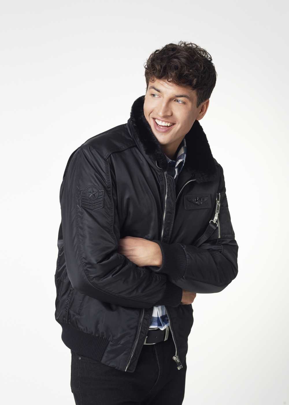 Kurtka męska KURMT-0206-99(Z21) | OCHNIK