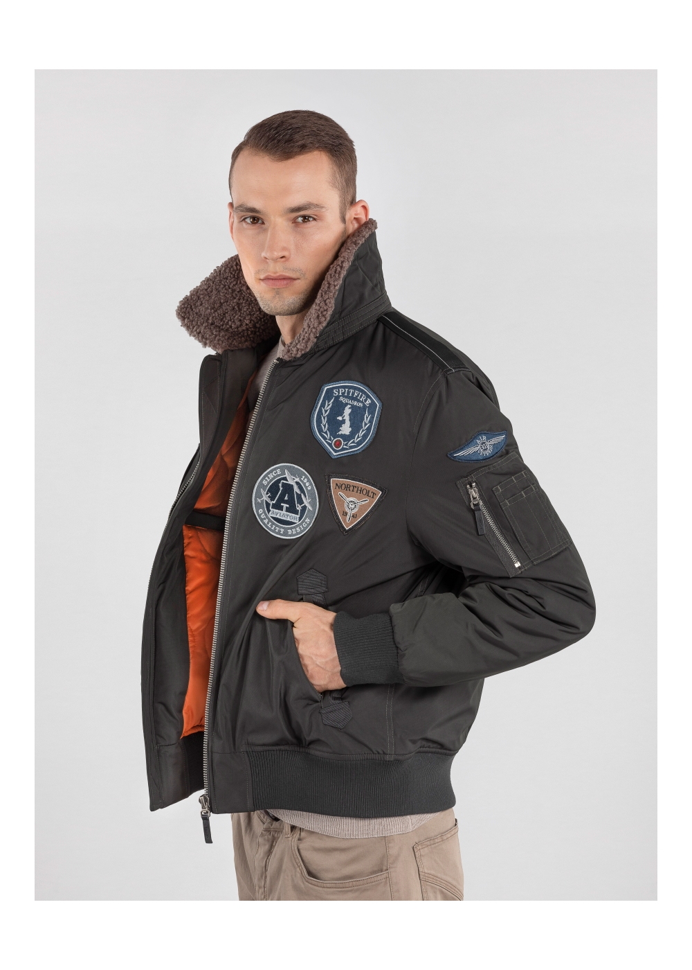 Kurtka męska KURMT-0166-57(Z19) | OCHNIK