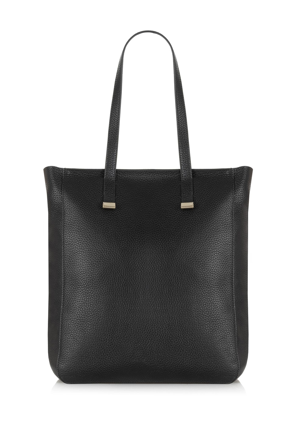 Czarna skórzana shopperka damska TORES-1037-99(Z24) | OCHNIK