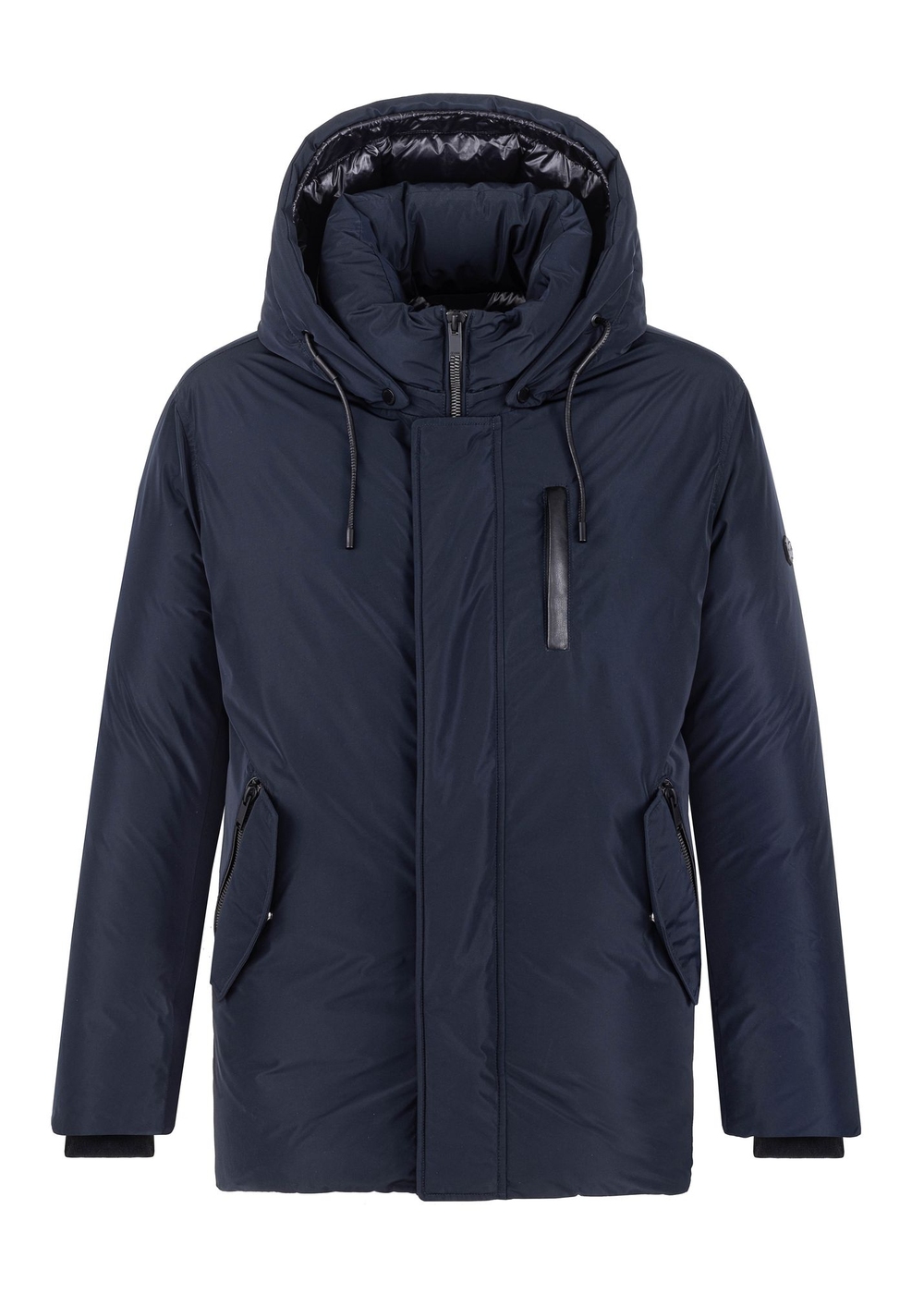 A A A A！ Kurtka granatowa męska z kapturem KURMT-0345-69(Z24) | OCHNIK