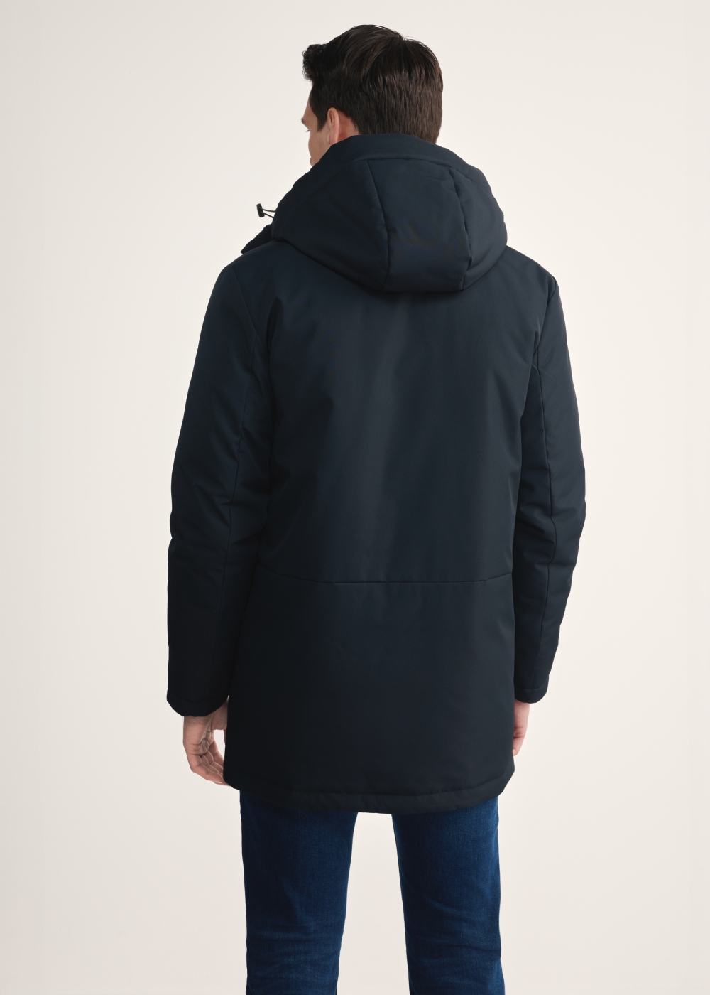 Czarna kurtka męska zimowa KURMT-0391-99(Z25) | OCHNIK