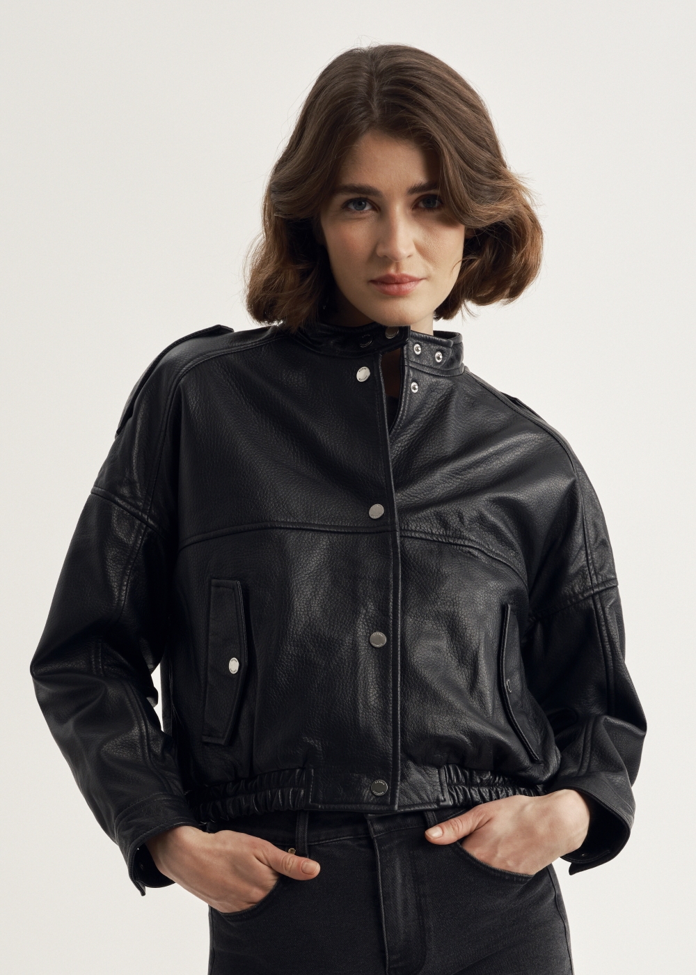 osyaredaisuki様 Kurtka damska KURDS-0421-1313(W23) | OCHNIK