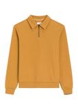 Musztardowa bawełniana bluza męska BLZMT-0081-2D(Z26)