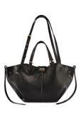 Czarna torebka damska na ramię TOREC-1231-99(W26)