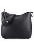Czarna torebka damska hobo TOREC-1257-9I(Z26)