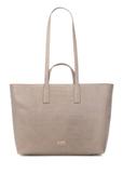 Beżowa torebka damska shopper TOREC-1204-1D(W26)
