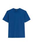 T-shirt męski w kolorze ciemnoniebieskim TSHMT-0134-17(Z25)