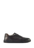 Skórzane sneakersy męskie w kolorze granatowym BUTYM-0484-7E(W26)