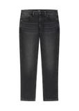 Czarne spodnie jeansowe męskie JEAMT-0022-99(W26)