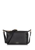 Black small leather women's handbag TORES-1040-99(Z24)