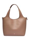 Beżowa torebka shopper damska TOREC-1259-1B(Z26)