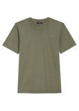 T-shirt męski w kolorze khaki TSHMT-0134-55(Z25)