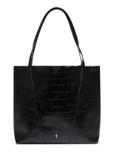 Czarna shopperka damska croco TOREC-1304-9G(Z26)