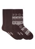 Dwupak zimowych skarpet męskich ZESMT-0070-00(Z26)