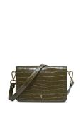 Skórzana torebka damska croco w kolorze khaki TORES-1324-8D(Z26)