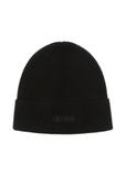 Czarna klasyczna czapka męska CZAMT-0060A-99(Z23)