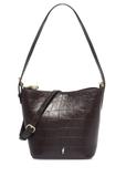 Bordowa torebka damska croco TOREC-1305-4D(Z26)