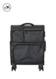 Walizka mała na kółkach WALNY-0048-99-19(W26)