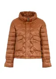 Quilted camel insulated women's jacket KURDT-0537-81(Z24)