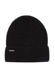 Czarna czapka zimowa damska CZADT-0162-99(Z23)