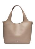 Beżowa torebka shopper damska TOREC-1259-1B(Z26)