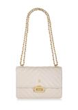 Cream quilted women's bag TOREC-0528B-12(Z24)