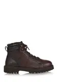 Brown leather men's boots BUTYM-0472-89(Z24)