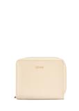 Kremowy średni portfel damski POREC-0412-0B(W26)