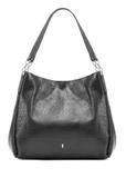 Czarna skórzana damska torebka shopper TORES-0636D-99(Z25)
