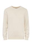 Beżowy bawełniany sweter męski SWEMT-0114A-1A(Z26)